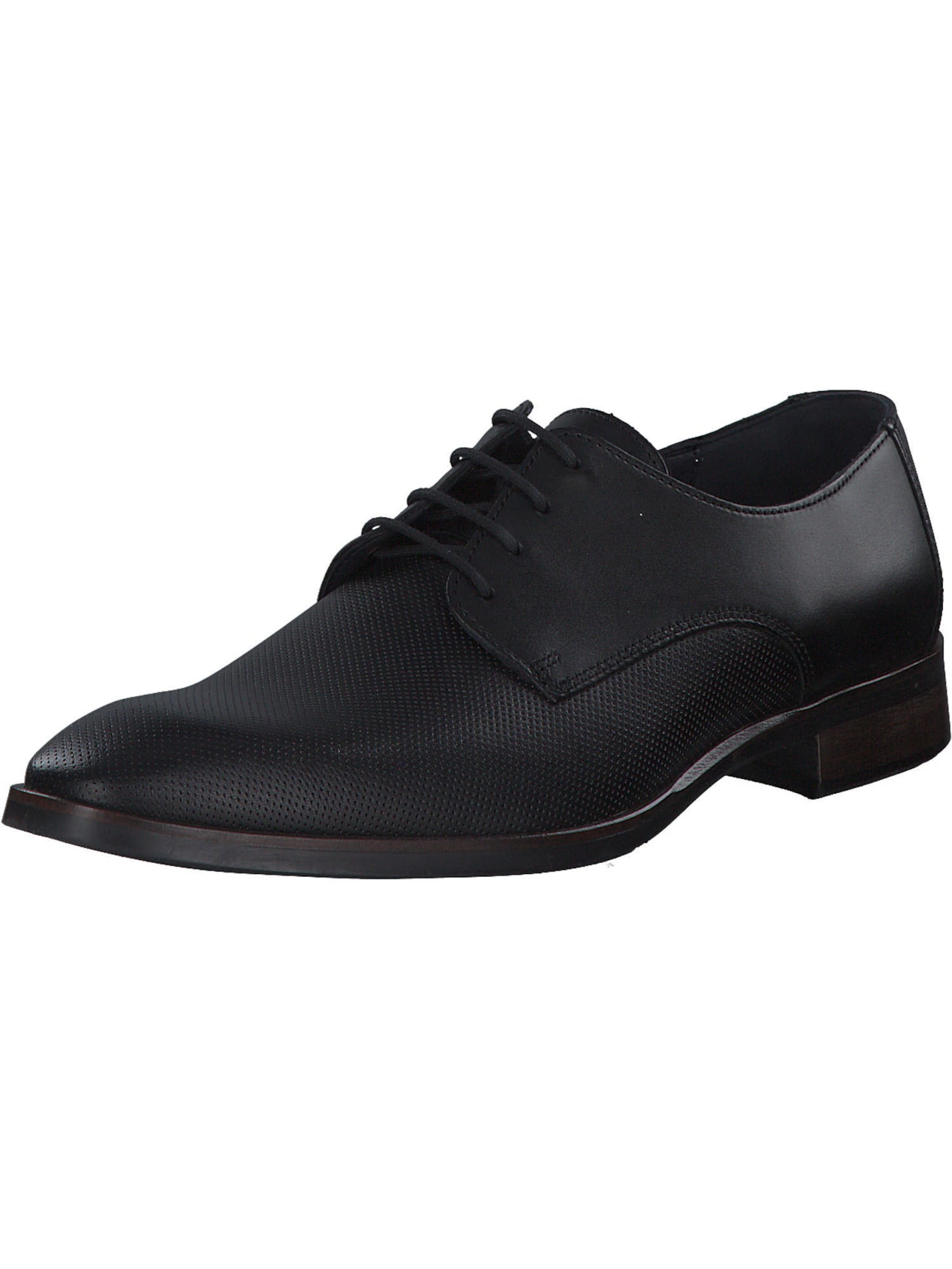 LLOYD Schnürschuh 'Ohio' in Schwarz: Vorderseite