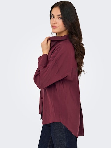 Chemisier 'ONLZazima' ONLY en rouge
