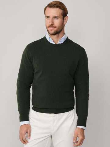Hackett London Pullover in Grün: Vorderseite