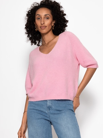 SASSYCLASSY Pullover in Pink: Vorderseite