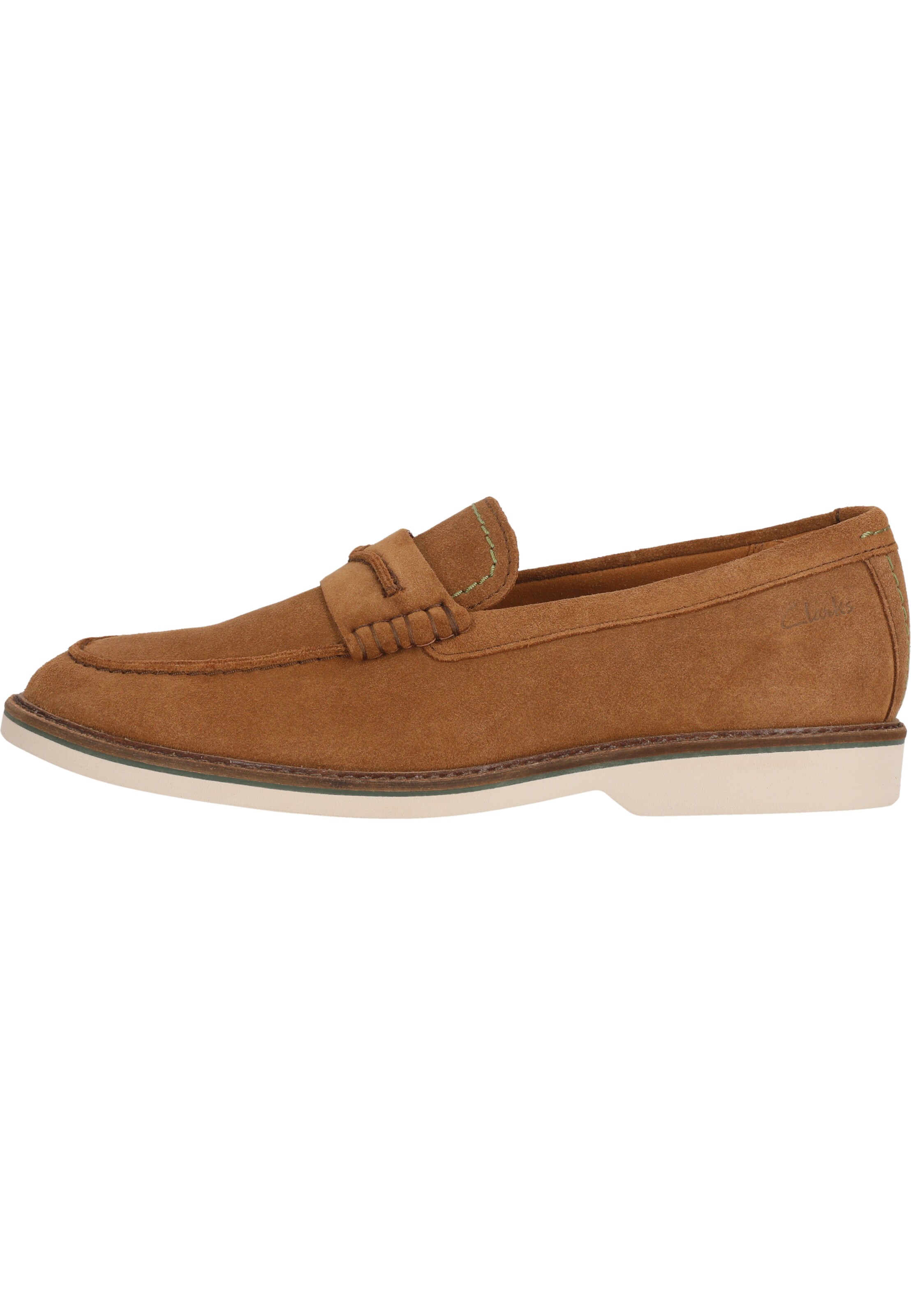 CLARKS Slip-ons 'Atticus' in Brown