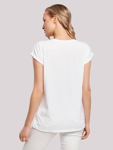 T-shirt 'Summer Sunflower' F4NT4STIC en blanc