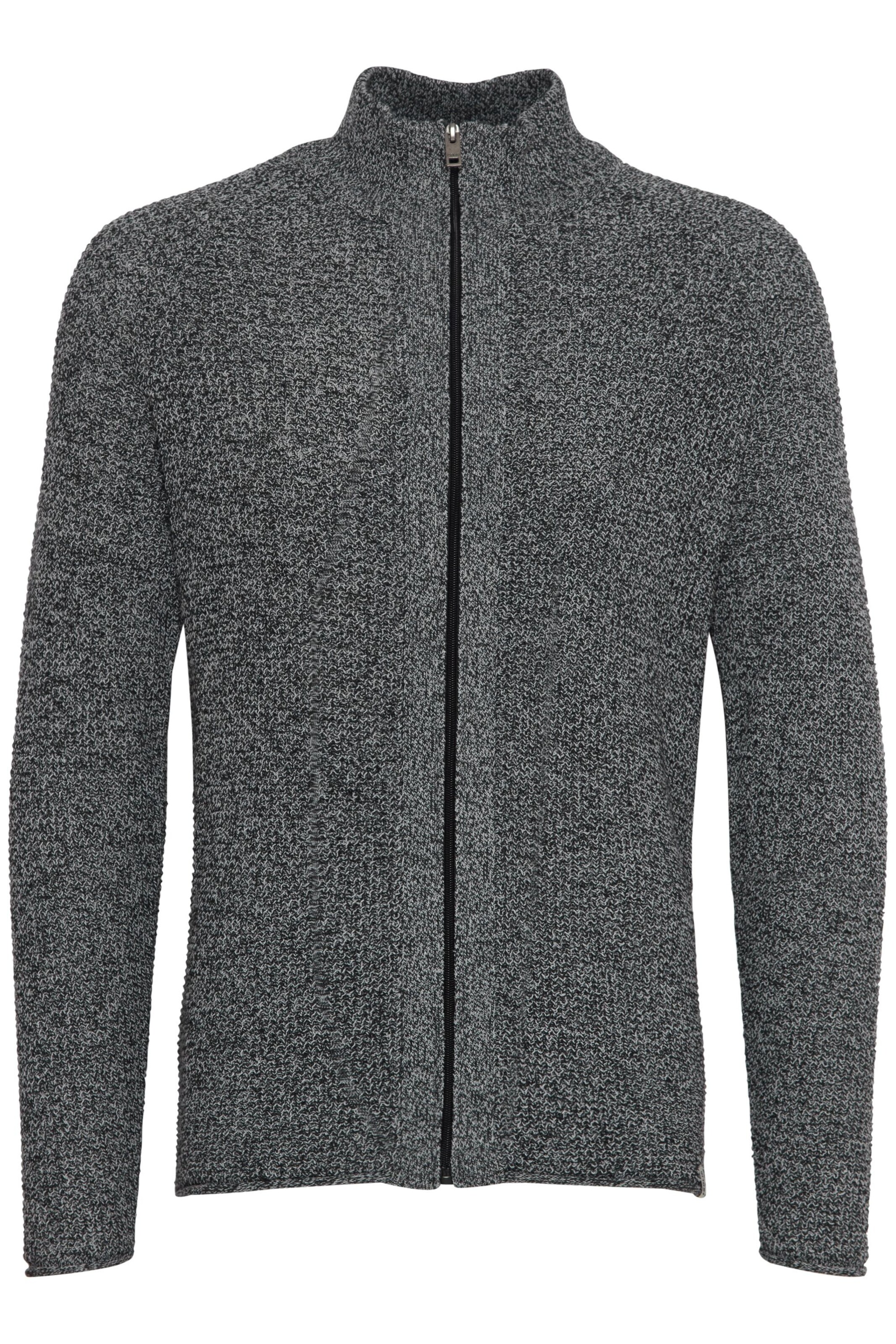 !Solid Gebreid vest 'Kotcha' in Grijs: voorkant