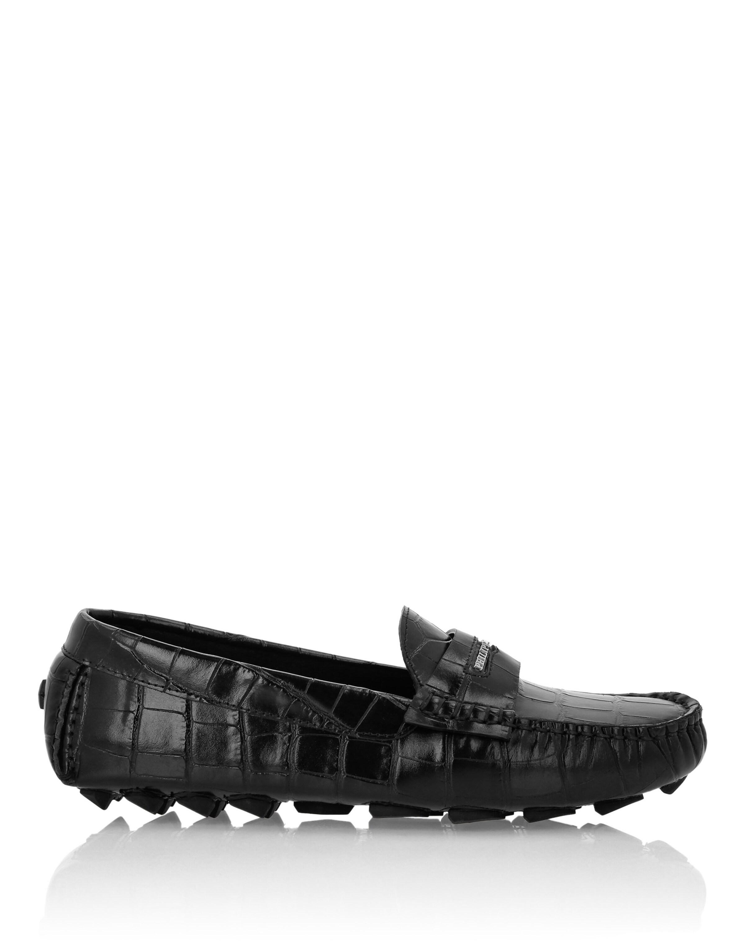Philipp Plein Moccasins in Black