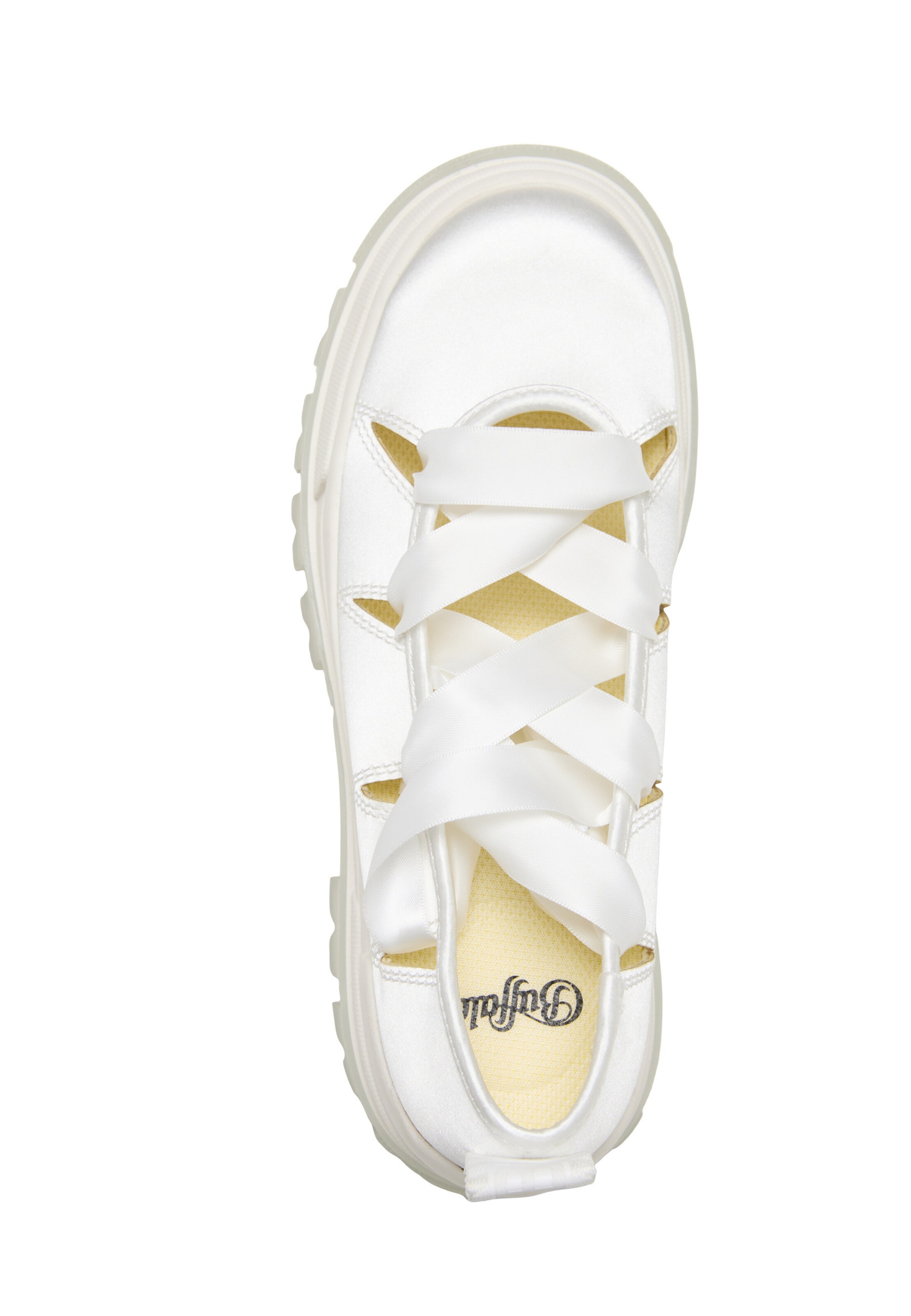 BUFFALO Veterschoen 'Aspha' in Wit