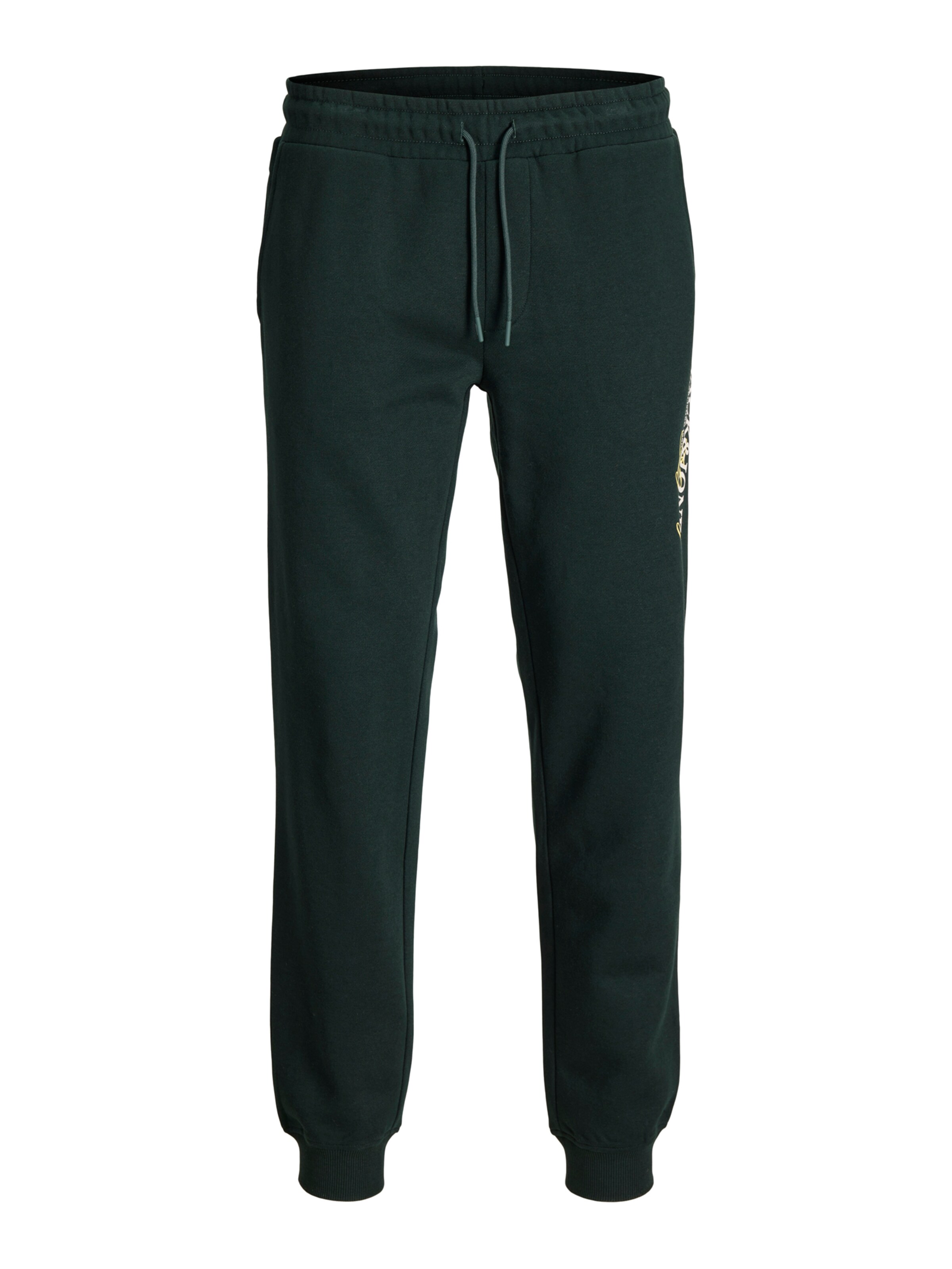 JACK & JONES - Tapered Pantalón 'JPSTGORDON' en verde: frente