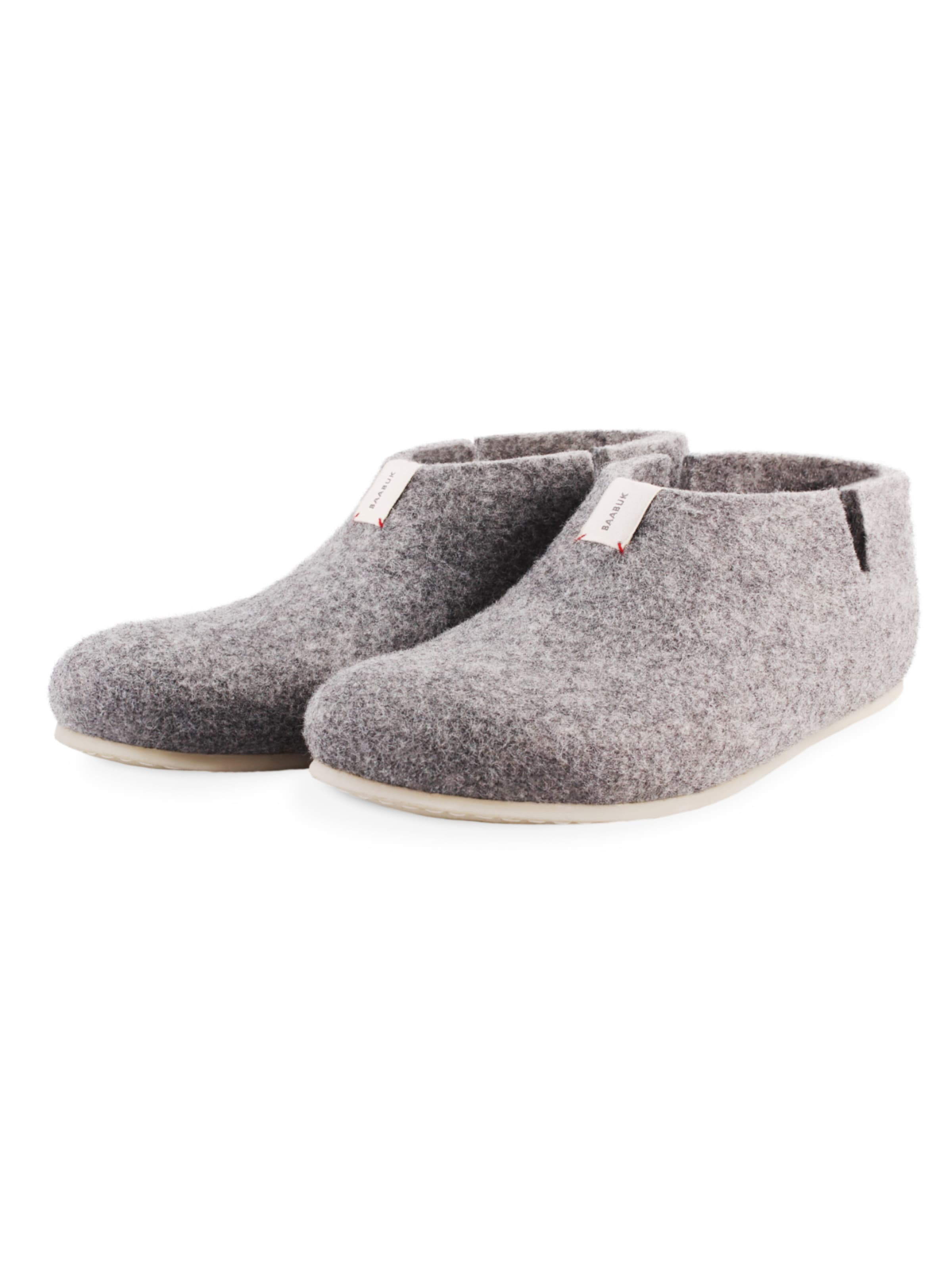 Baabuk Slipper 'Lisa' i grå: forside
