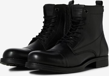 JACK & JONES Schnürboots 'Shaun' in Grau