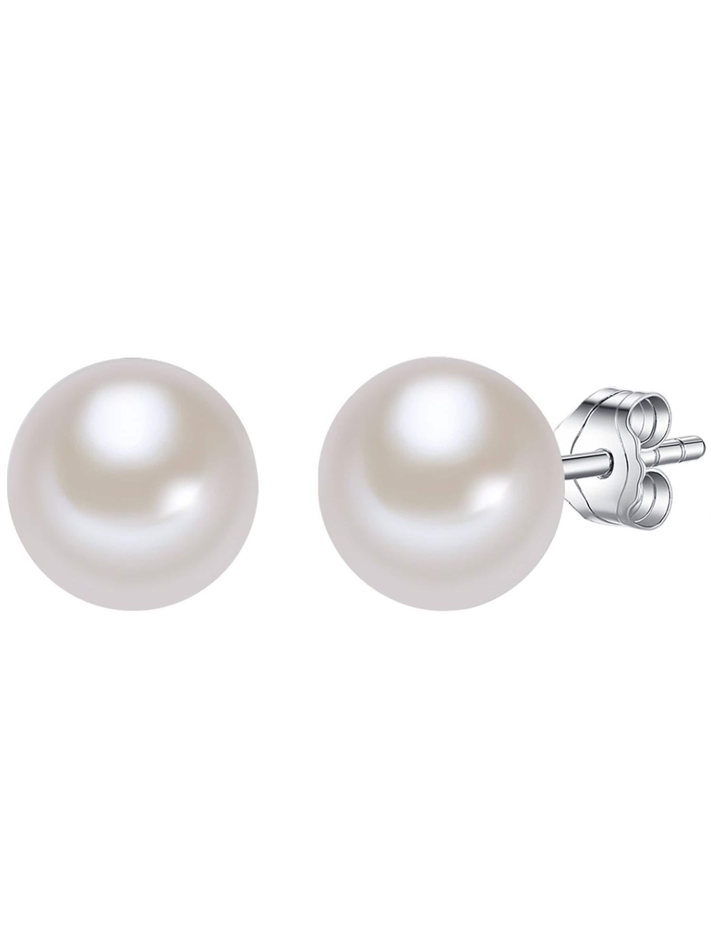 Valero Pearls Ohrringe in Silber: Vorderseite