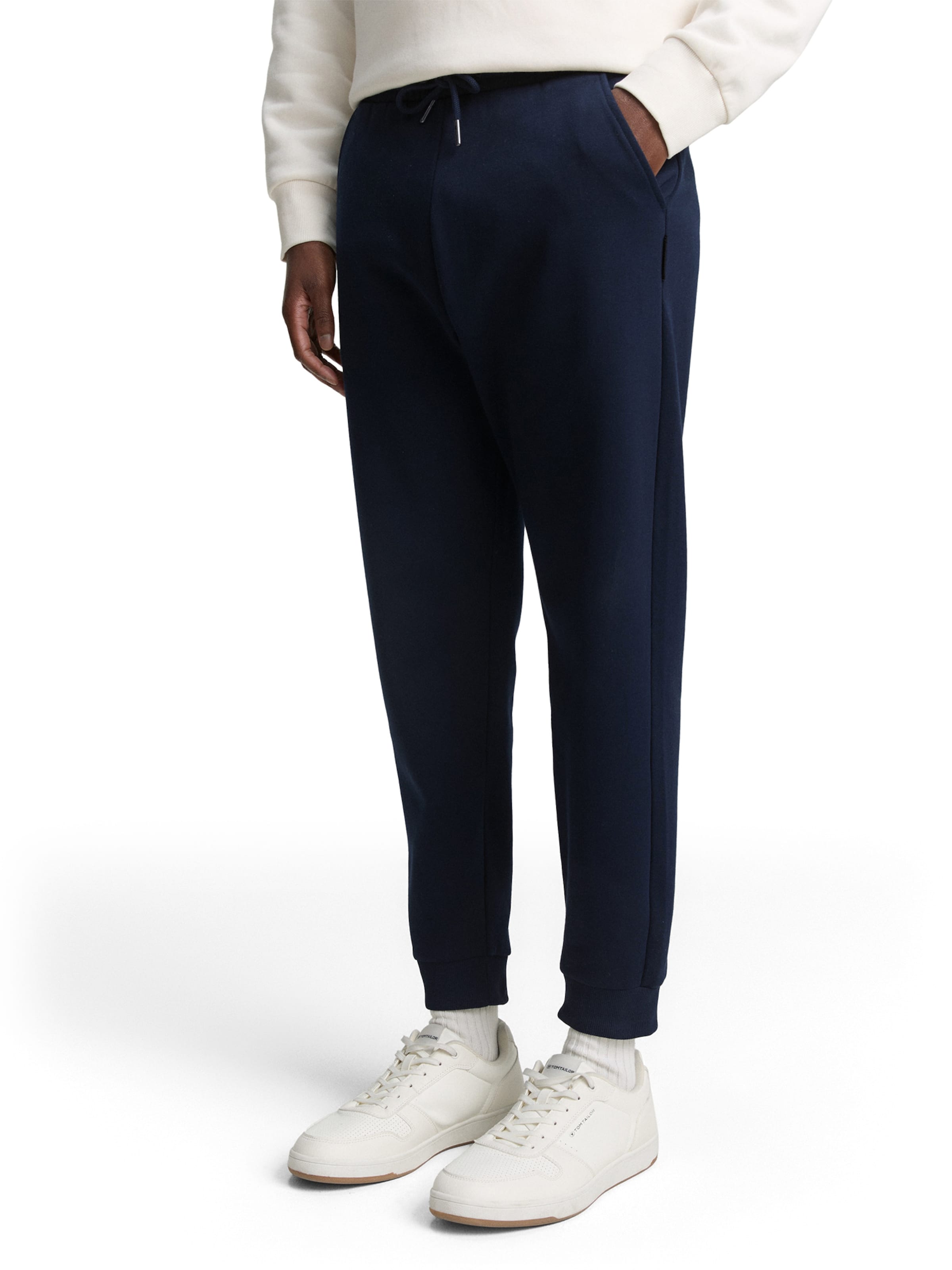 TOM TAILOR DENIM - Tapered Pantalón en azul: frente