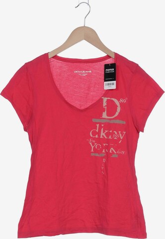 DKNY Top & Shirt in XL in Pink: front