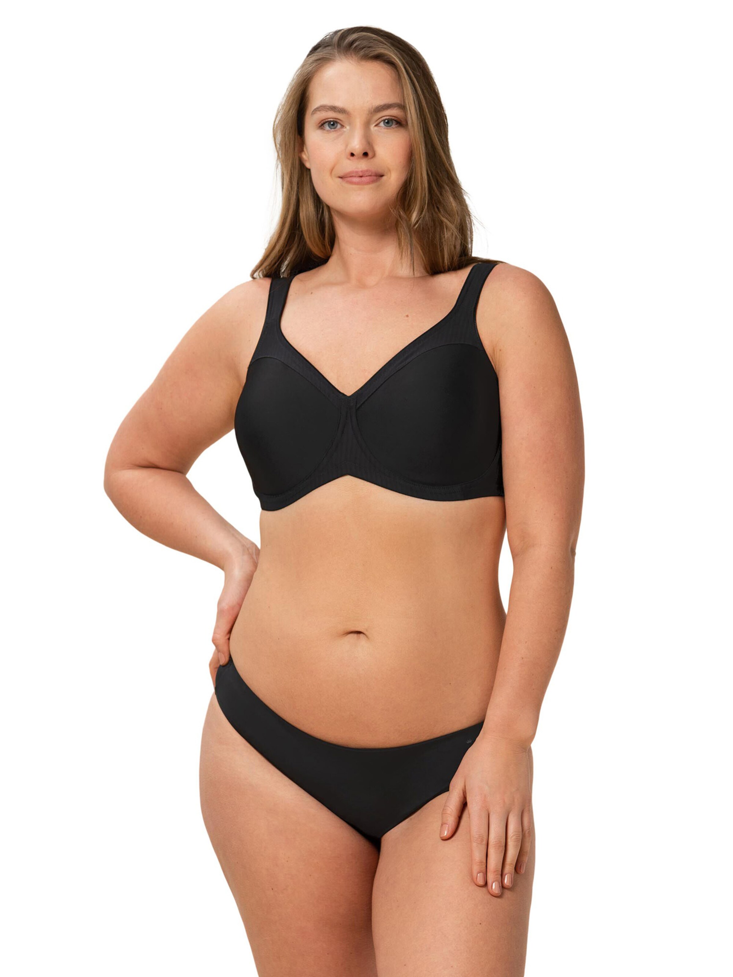 Minimiseur Soutien-gorge ' Modern Soft+Cotton ' TRIUMPH en noir