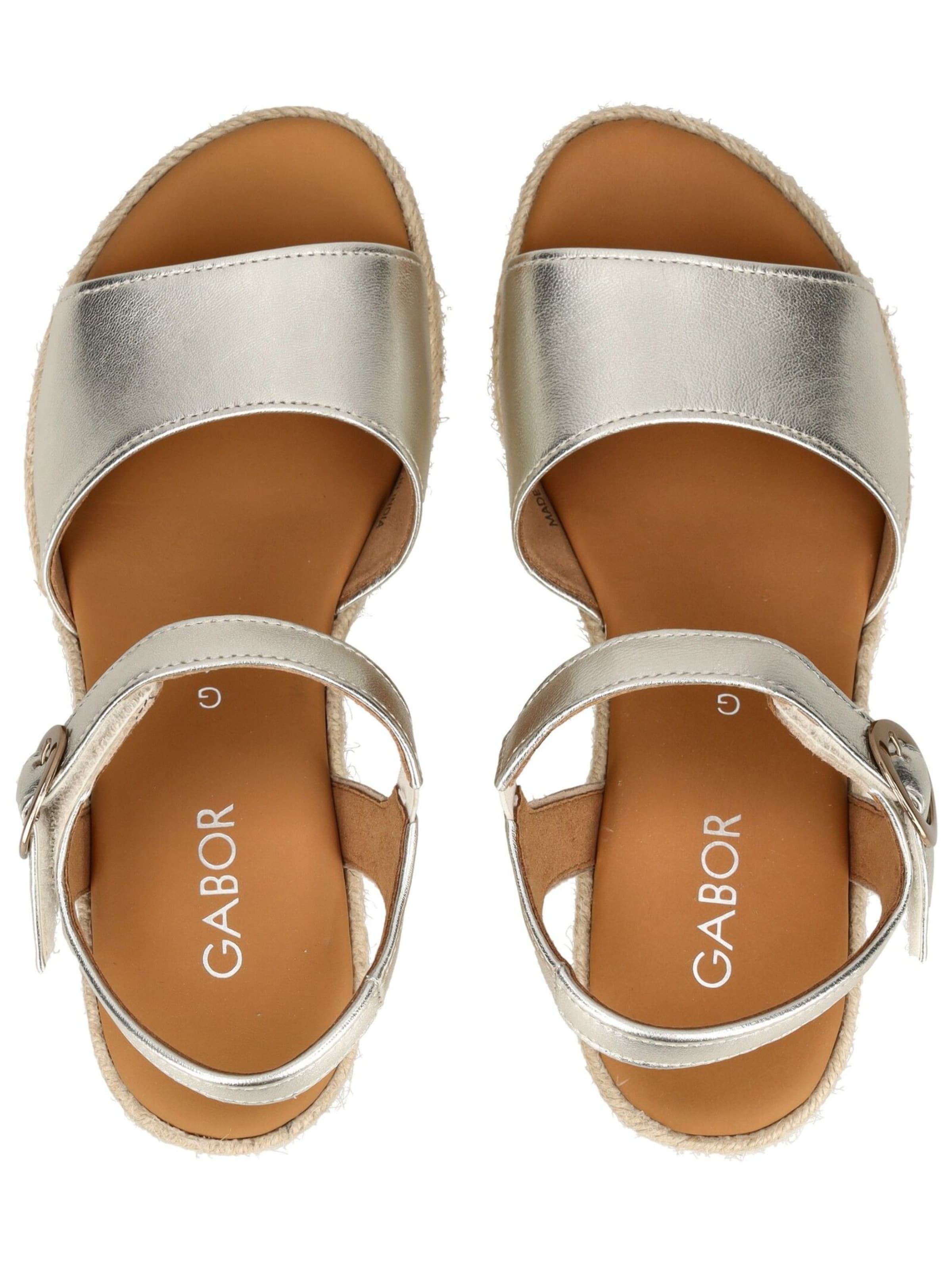 GABOR Sandal in Silver