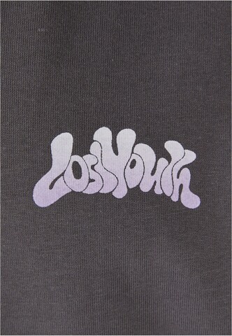 Lost Youth Shirt 'Heart' in Grijs