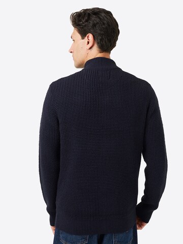 BRAVE SOUL Gebreid vest in Blauw
