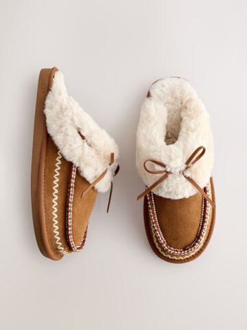 Next Тапки в Коричневый