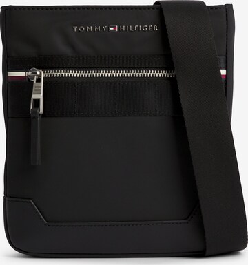 TOMMY HILFIGER Crossbody Bag in Black: front
