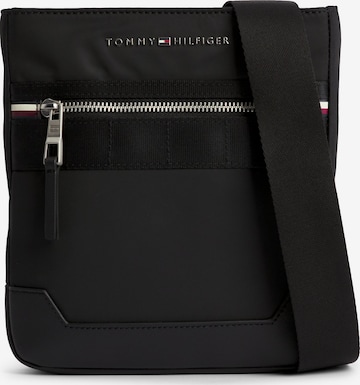 TOMMY HILFIGER Crossbody Bag in Black: front