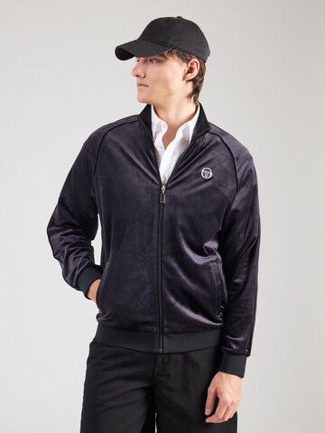 Sergio Tacchini Sweat jacket in Black: front