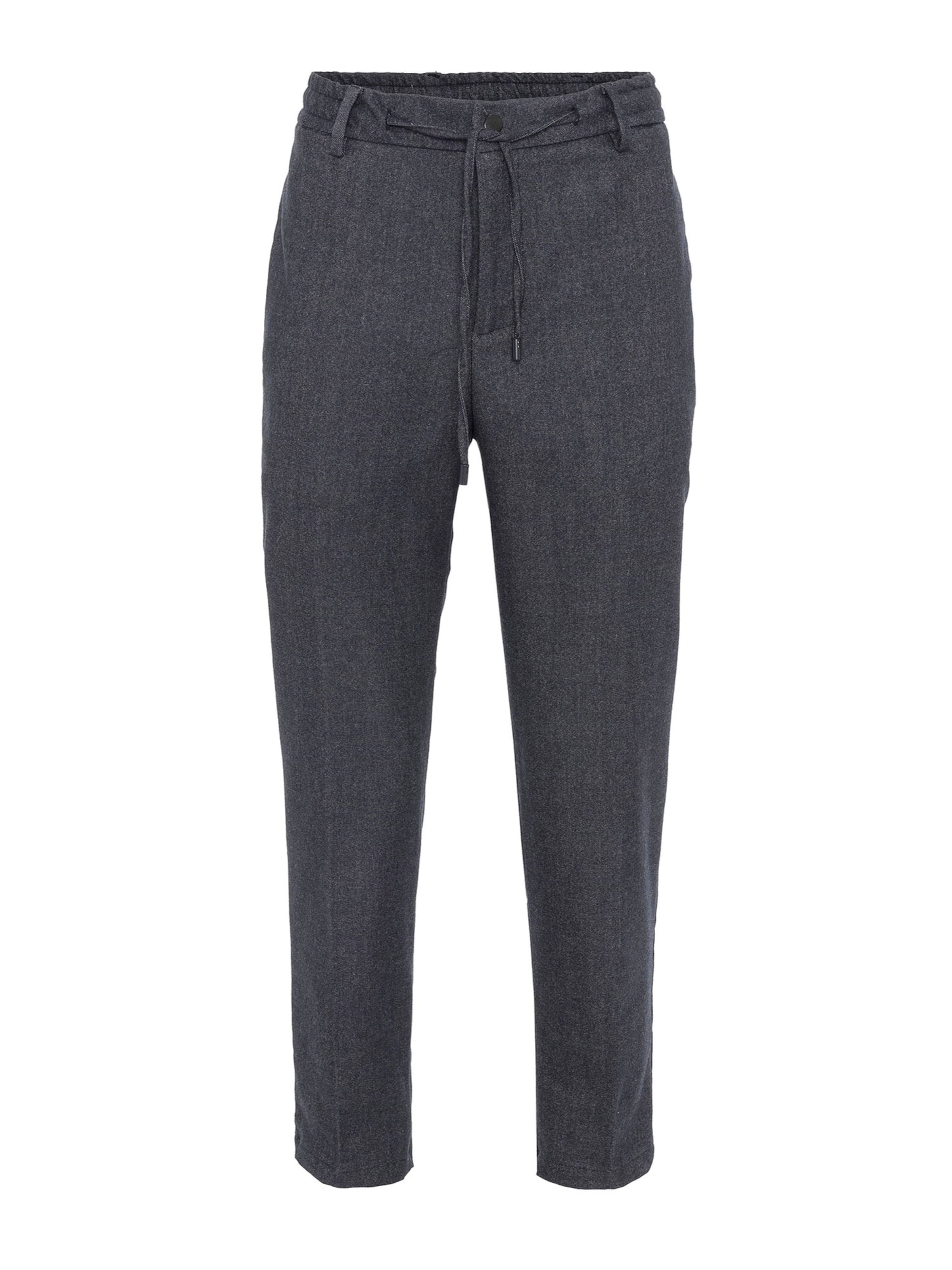 Coupe slim Pantalon Antioch en gris : devant