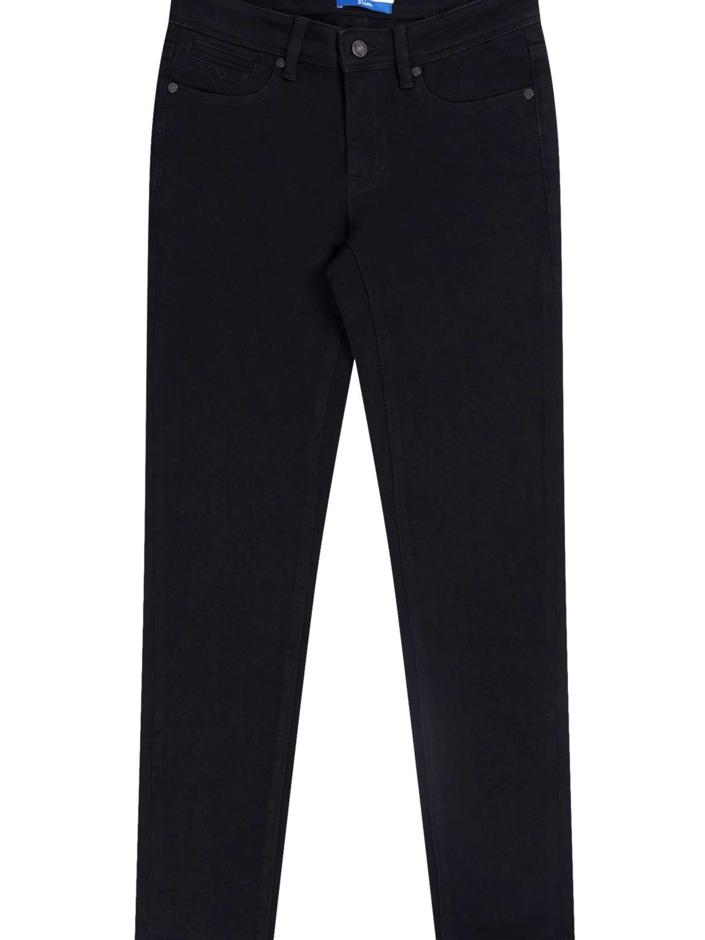 M.O.D MIRACLE OF DENIM Slimfit Jeans in Schwarz
