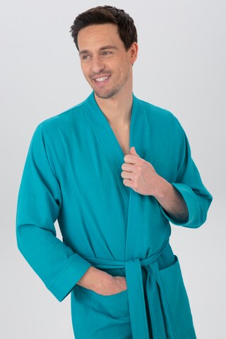 MY HOME Long Bathrobe in Blue