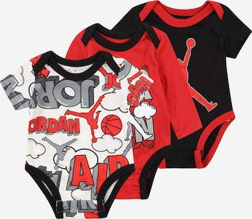 Jordan Romper/Bodysuit 'AIR COMIC' in Red: front