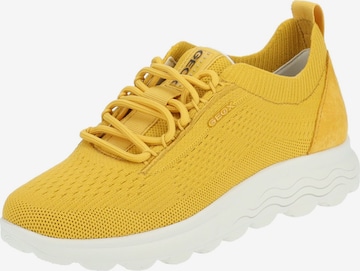 Sneaker bassa di GEOX in giallo: frontale