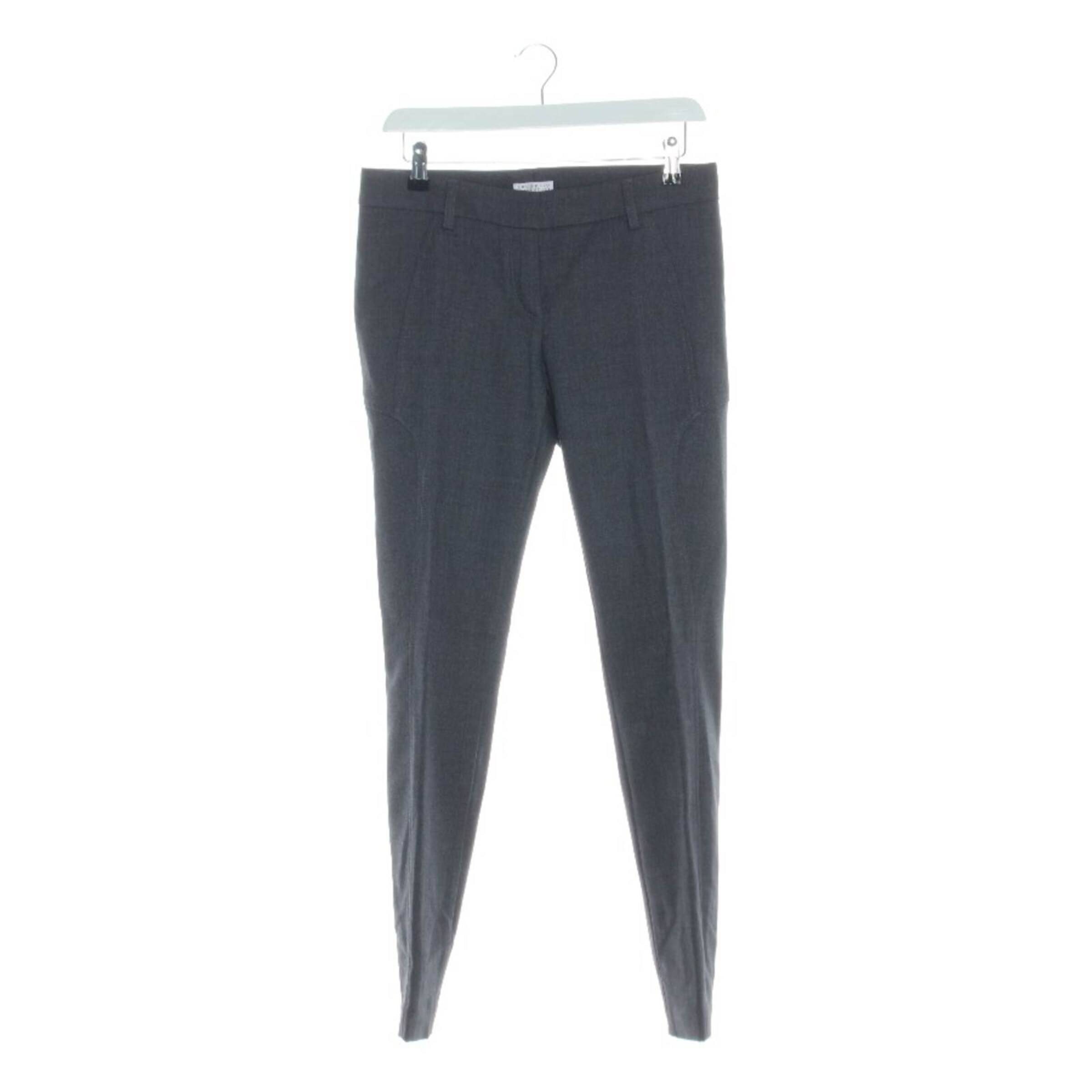 Brunello Cucinelli Pants in XS in Grey: front