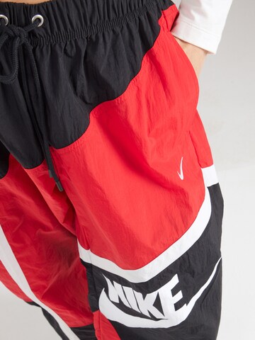 Nike Sportswear Baggy Штаны в Красный