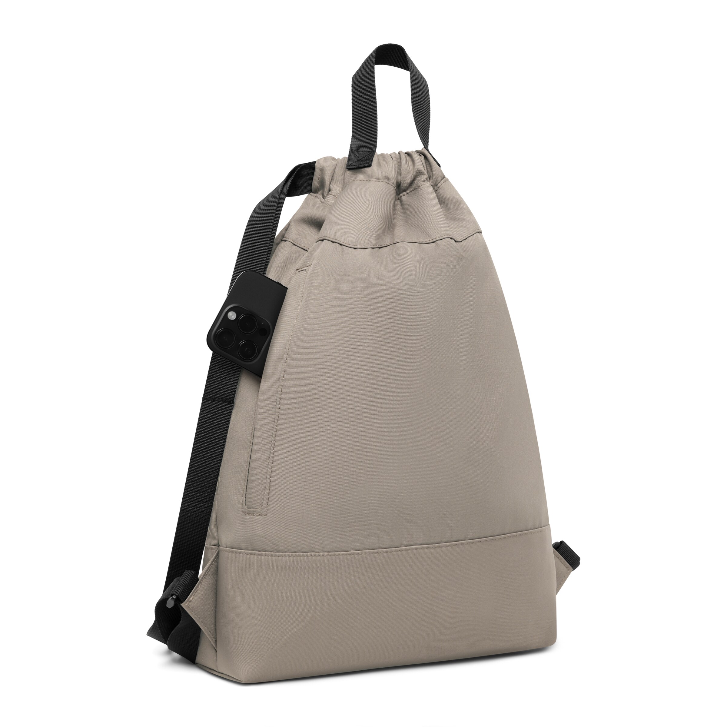 LARKSON Gym bag 'No 7' in Grey