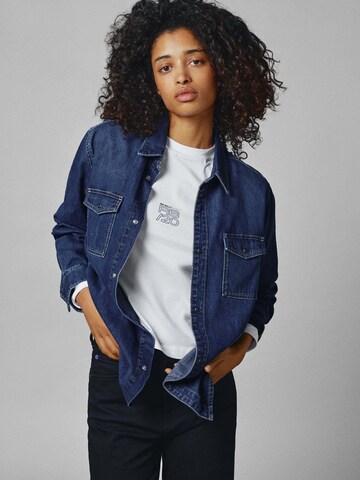 Pepe Jeans Regular Fit Hemd in Blau
