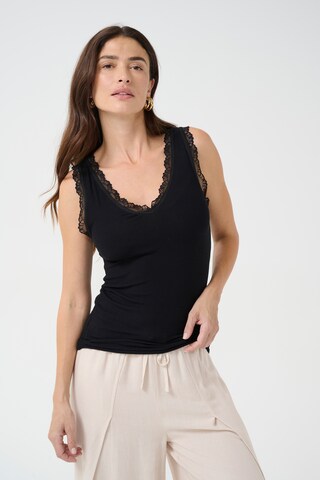 Cream - Top 'Yuni' en negro: frente