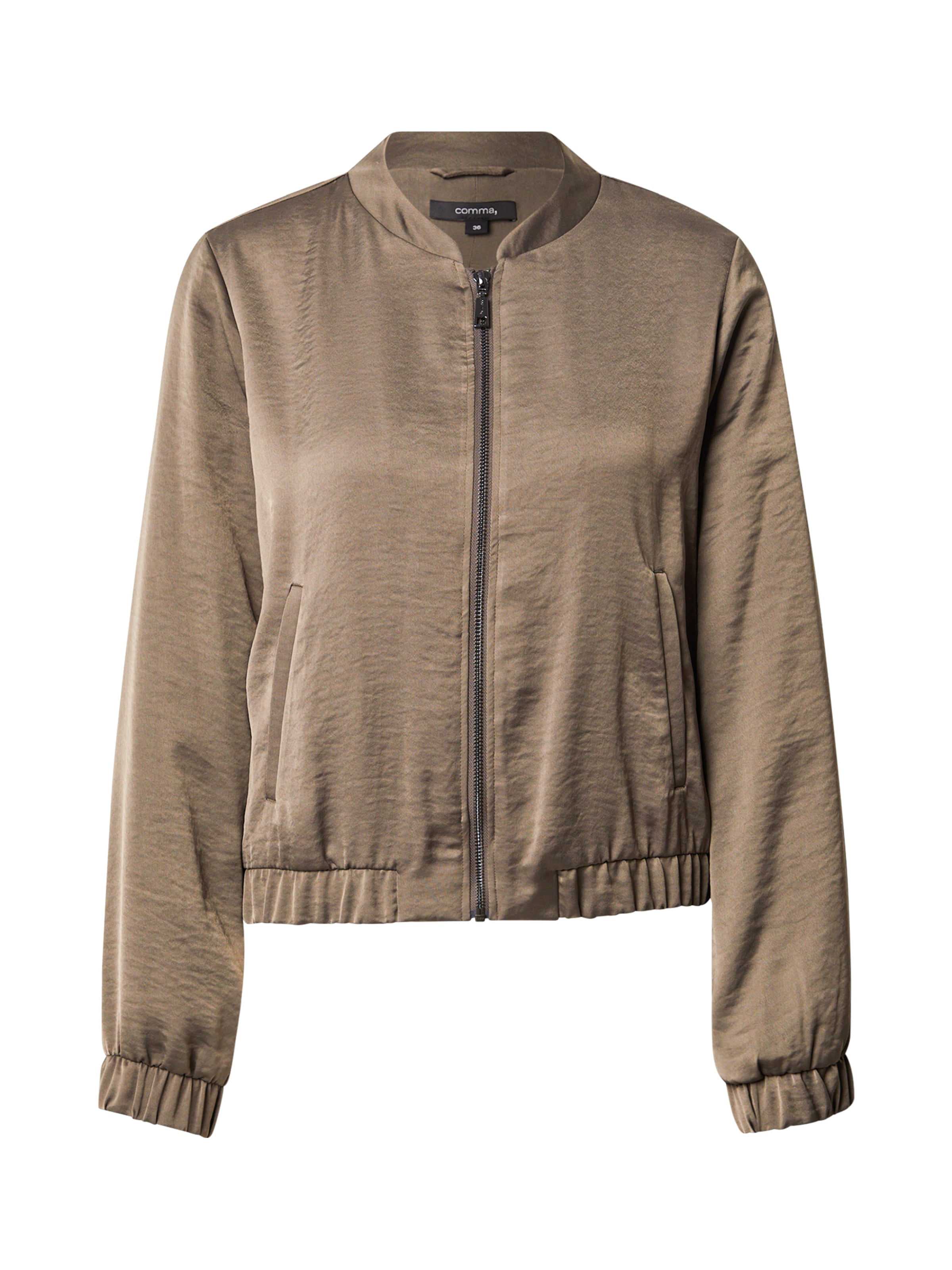 COMMA Kurtka przejściowa w kolorze brązowy: przód