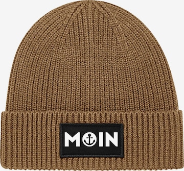 Youth Designz Beanie 'Moin' in Brown: front