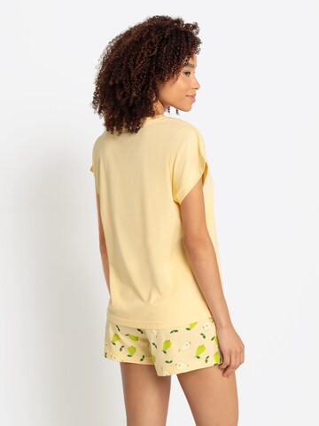 VIVANCE Pajama in Yellow: back