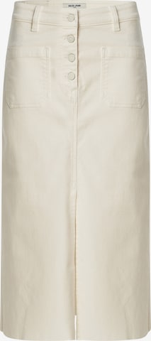 Salsa Jeans Skirt in White: front