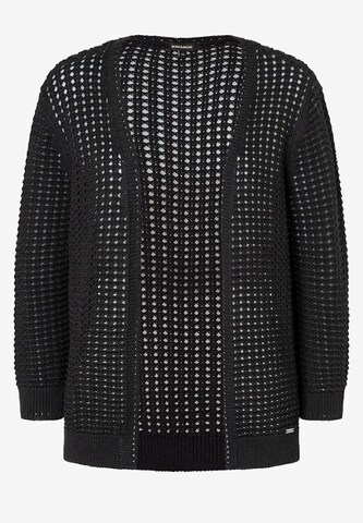 Cardigan MORE & MORE en noir : devant