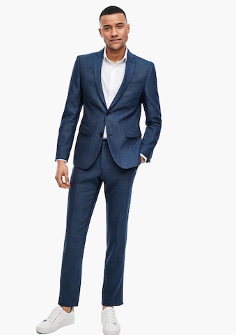 s.Oliver BLACK LABEL Slim Fit Sakko in Blau