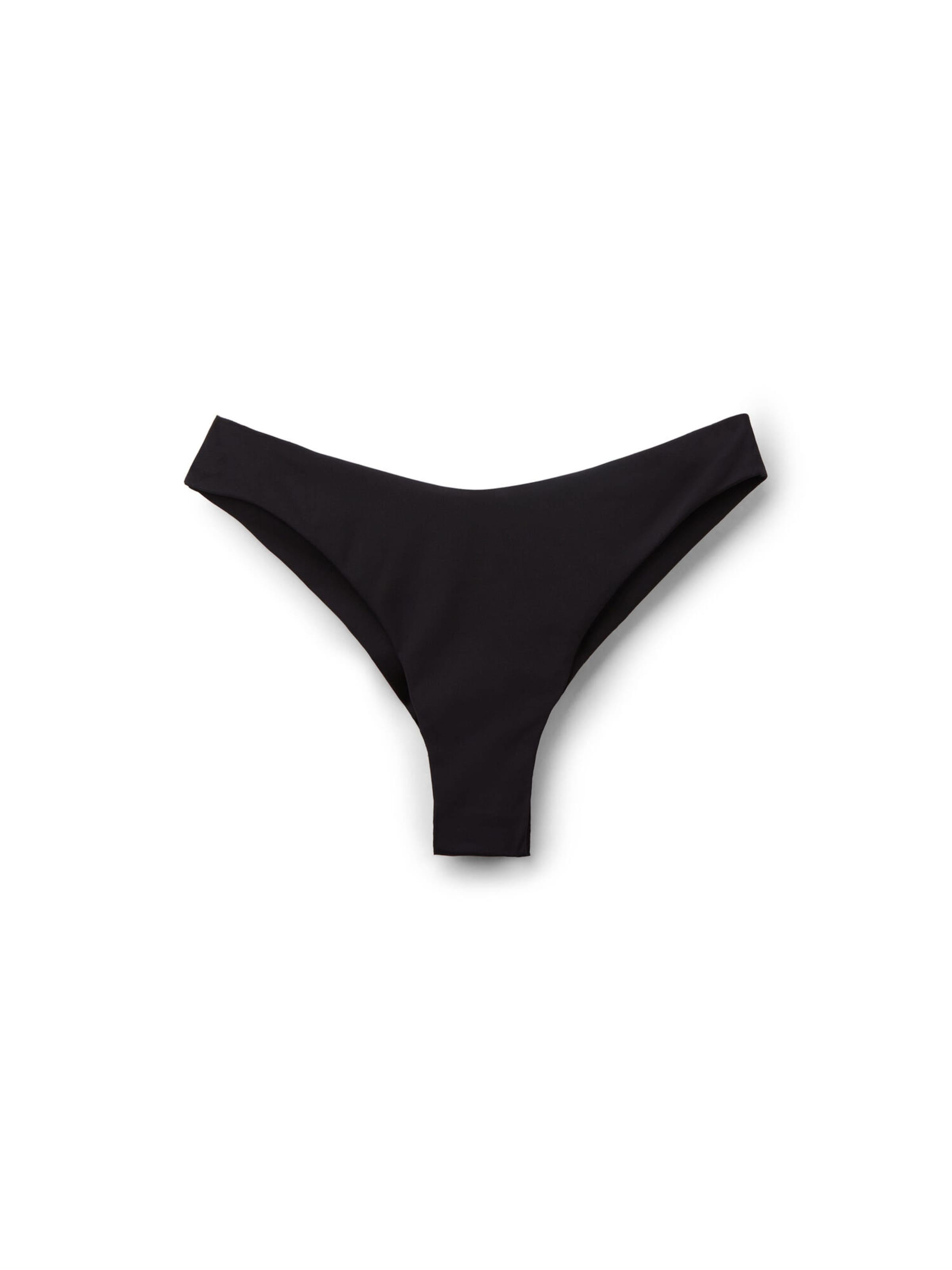 CALZEDONIA Bikini Bottoms 'Premium Fit' in Black: front