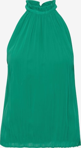 Cream Blouse 'Hanna' in Green: front