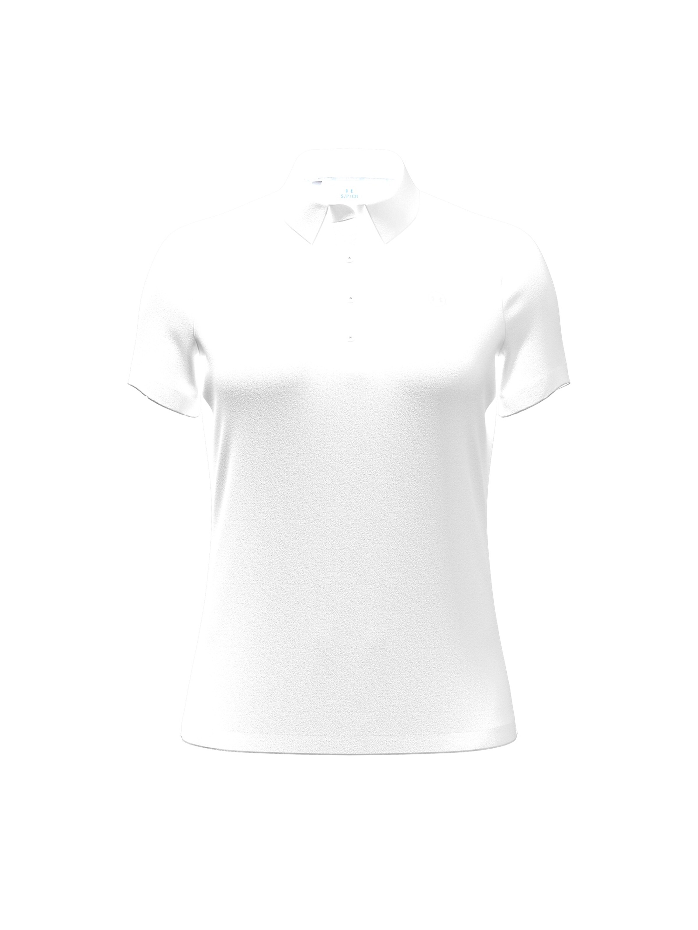 UNDER ARMOUR Performance Shirt in White: front