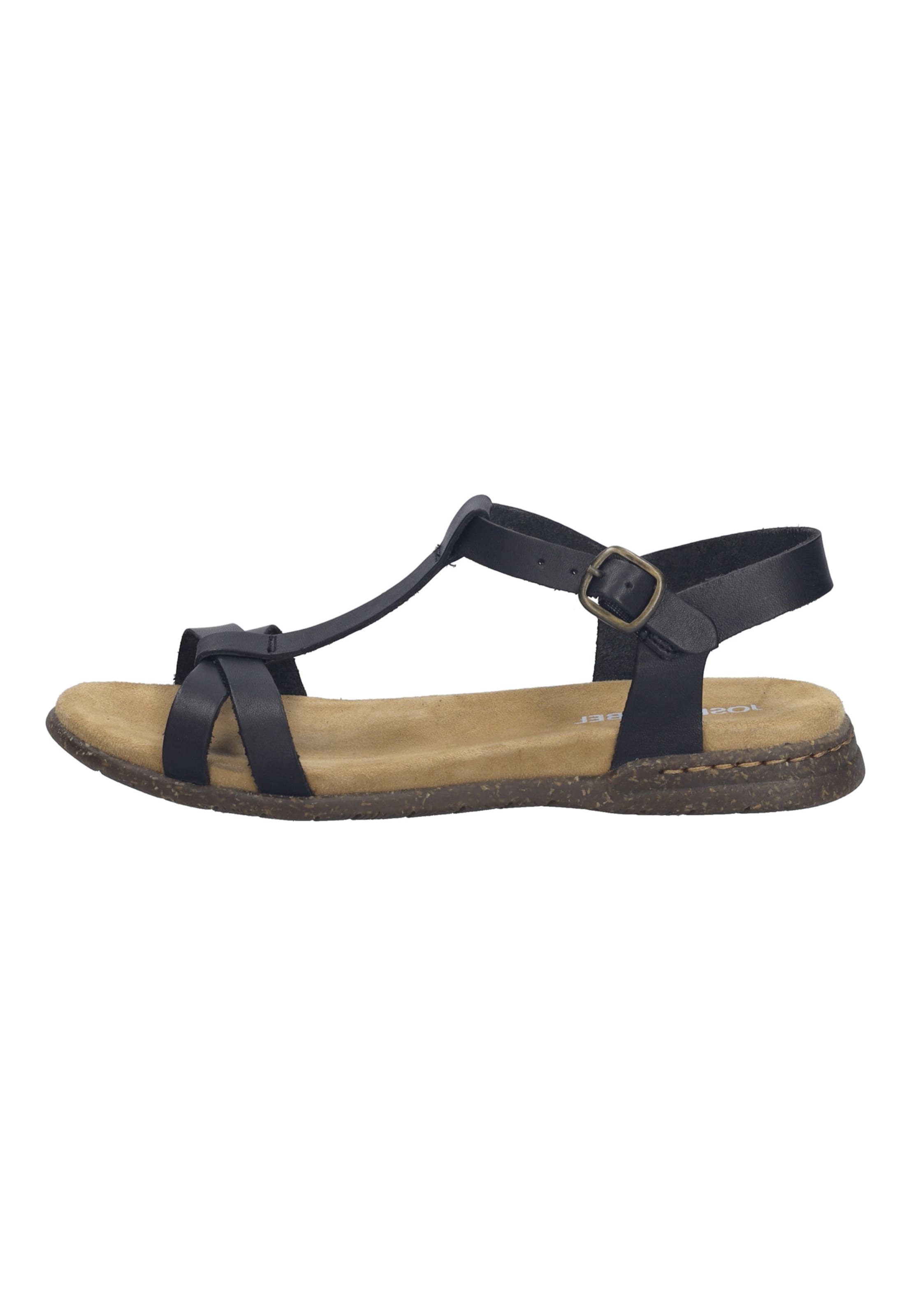 JOSEF SEIBEL Sandale 'FABRICIA 01' in Schwarz: Vorderseite