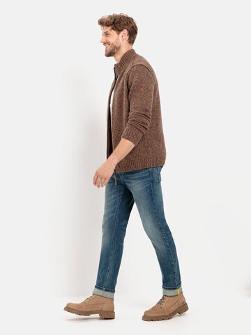 CAMEL ACTIVE Knit Cardigan in Brown