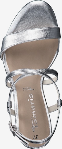 TAMARIS Strap Sandals in Silver