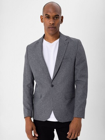 Daniel Hills Slim Fit Sakko in Grau: Vorderseite