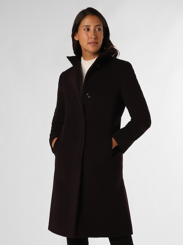 CINZIA ROCCA Between-Seasons Coat in Black: front