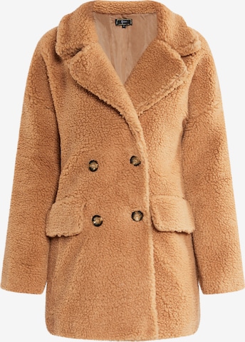 faina - Abrigo de invierno en beige: frente