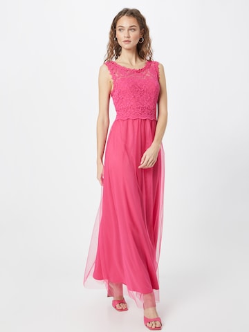 VILA - Vestido de festa em rosa: frente