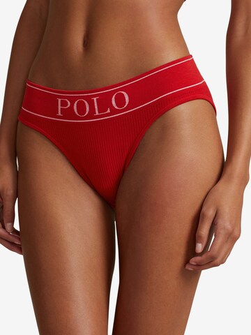 Slip ' Modern Brief ' Polo Ralph Lauren en rouge : devant